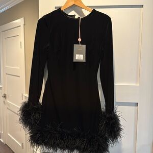 House of CB Lavinia black dress